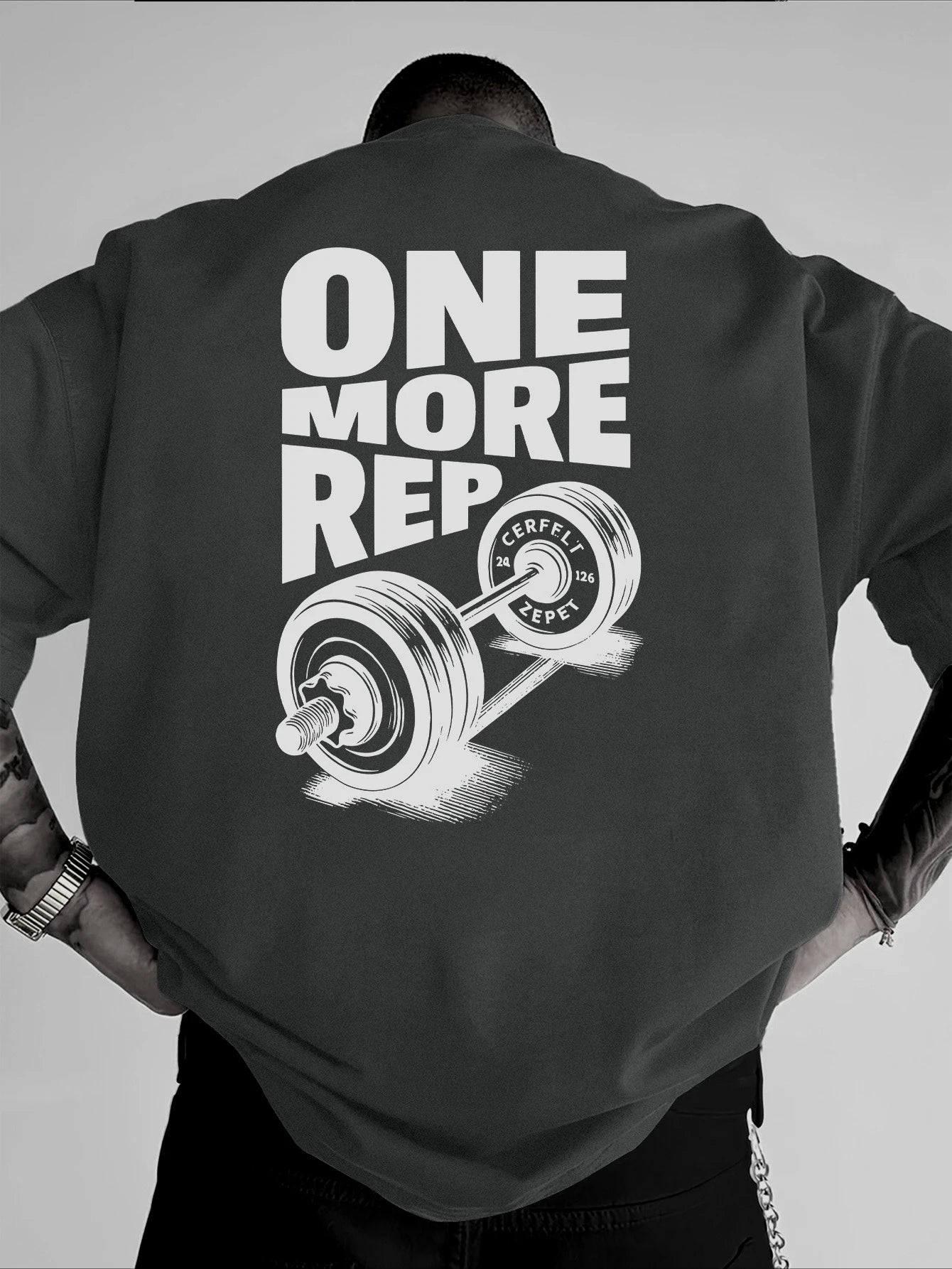 Men's T-Shirt Gym Workout ONE MORE REP