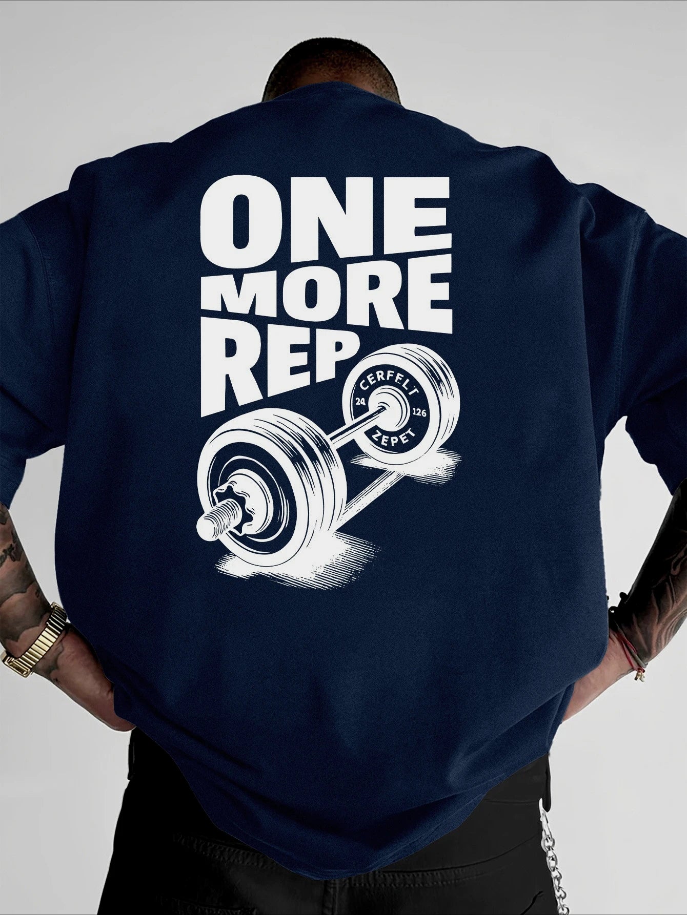 Men's T-Shirt Gym Workout ONE MORE REP