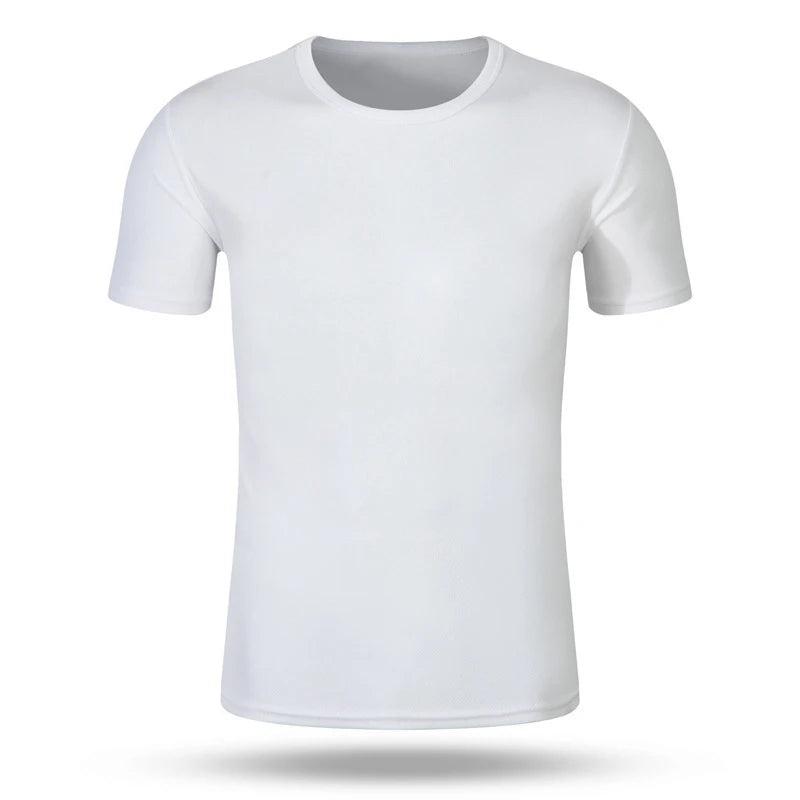 2024 Summer T Shirt for Men Jogging Short Sleeve Tee Fashion Clothing Daily Quick Drying Casual O-Neck Pullover Tracksuit Tops