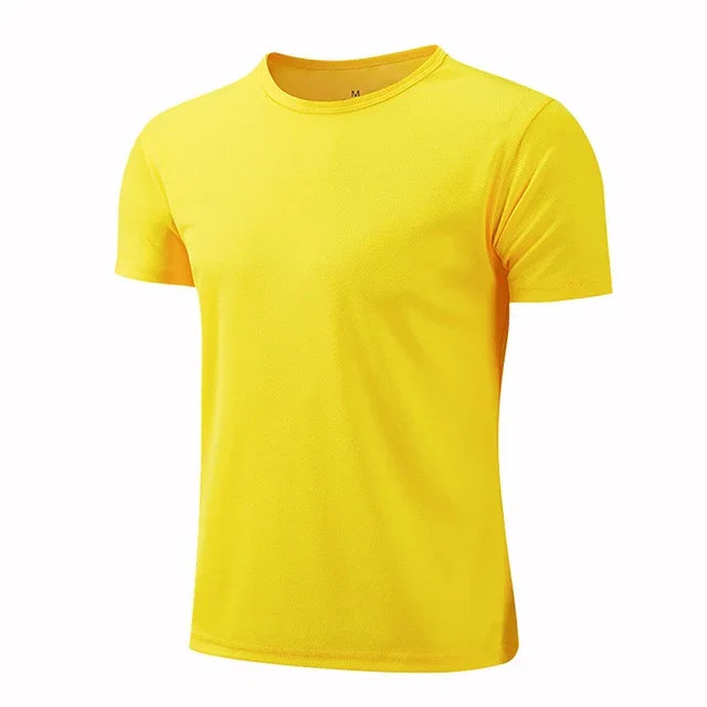 2024 Summer T Shirt for Men Jogging Short Sleeve Tee Fashion Clothing Daily Quick Drying Casual O-Neck Pullover Tracksuit Tops