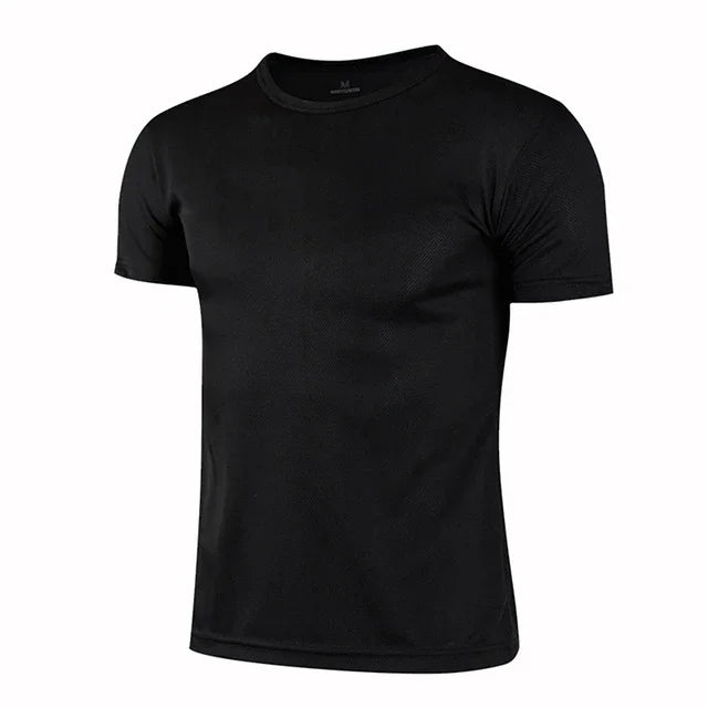 2024 Summer T Shirt for Men Jogging Short Sleeve Tee Fashion Clothing Daily Quick Drying Casual O-Neck Pullover Tracksuit Tops