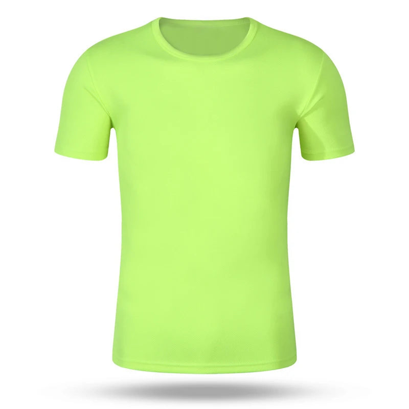 2024 Summer T Shirt for Men Jogging Short Sleeve Tee Fashion Clothing Daily Quick Drying Casual O-Neck Pullover Tracksuit Tops